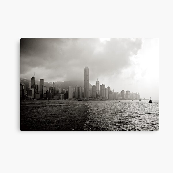 Hong Kong Bay (Cropped) Canvas Print