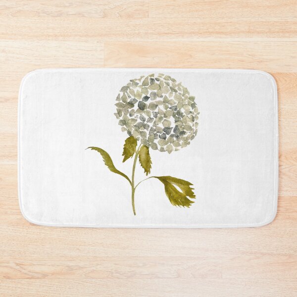 Item preview, Watercolor hydrangea illustration single object designed and sold by Yana Mustafina | Boho Soulful Designs.