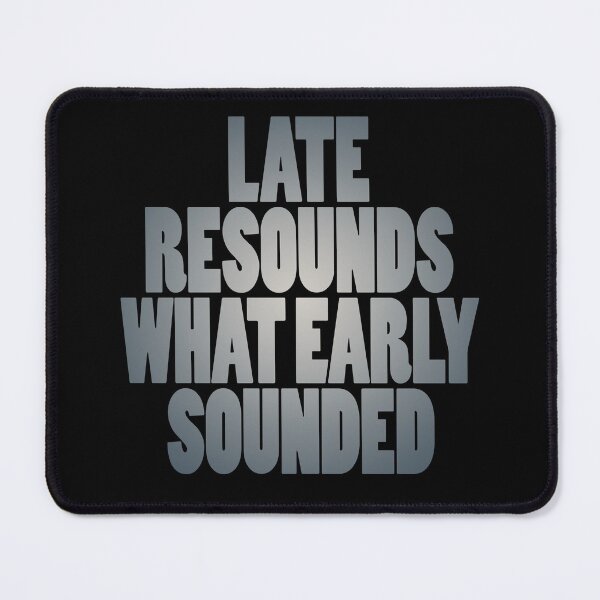 Item preview, Late resounds what early sounded v.7 designed and sold by x1brett.