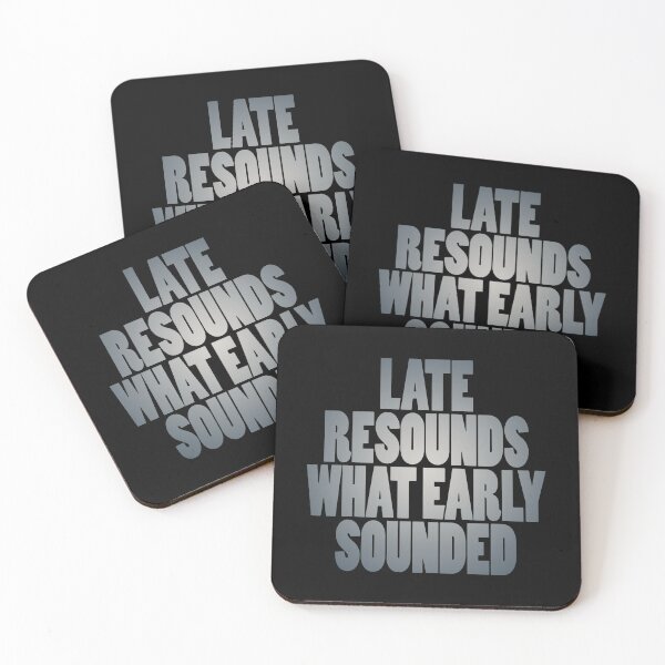 Item preview, Late resounds what early sounded v.7 designed and sold by x1brett.