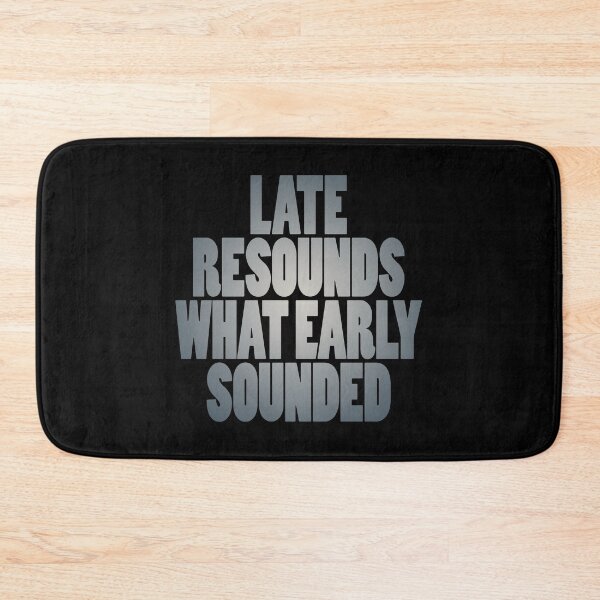 Item preview, Late resounds what early sounded v.7 designed and sold by x1brett.