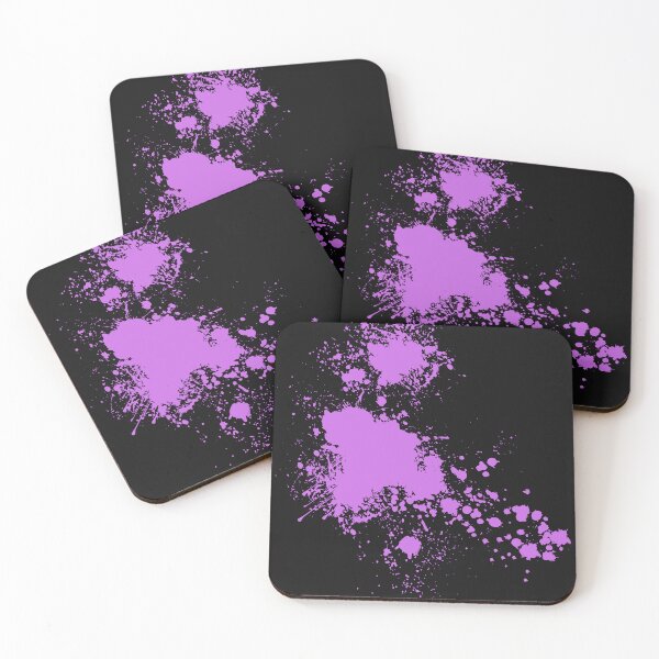 Item preview, Purple color water patches, color patches abstract graphic designed and sold by ColourTrials.