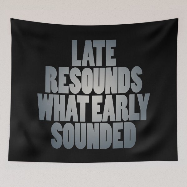 Item preview, Late resounds what early sounded v.7 designed and sold by x1brett.