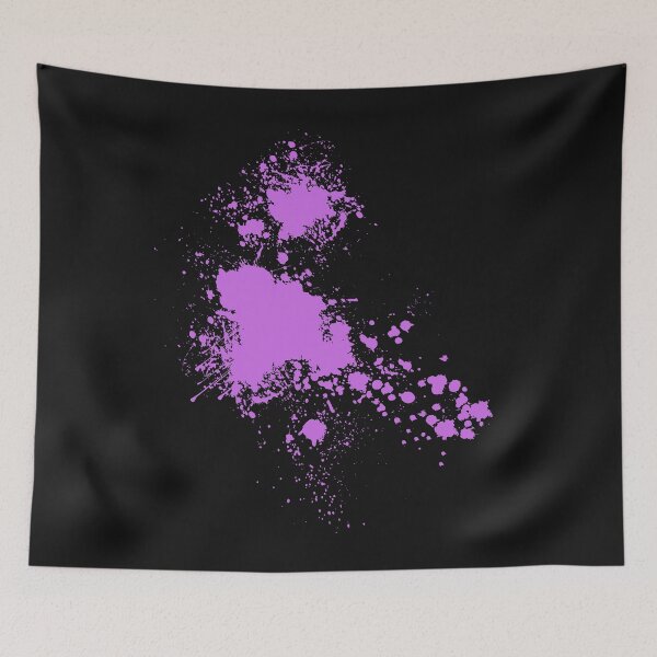 Item preview, Purple color water patches, color patches abstract graphic designed and sold by ColourTrials.