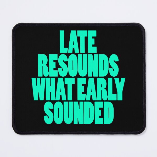 Item preview, Late resounds what early sounded v.8 designed and sold by x1brett.