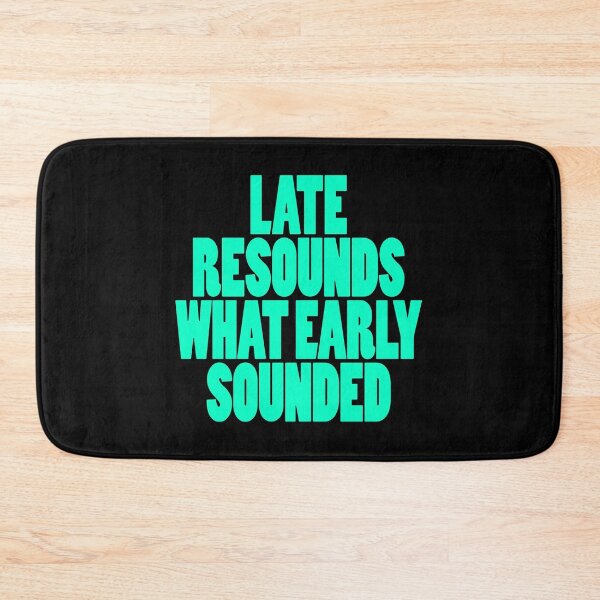 Item preview, Late resounds what early sounded v.8 designed and sold by x1brett.