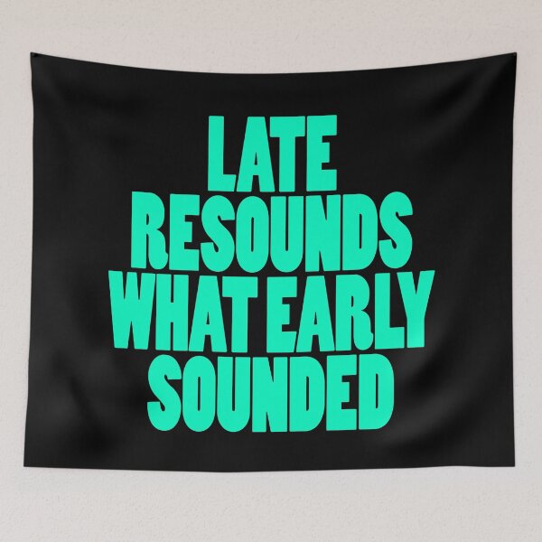Item preview, Late resounds what early sounded v.8 designed and sold by x1brett.