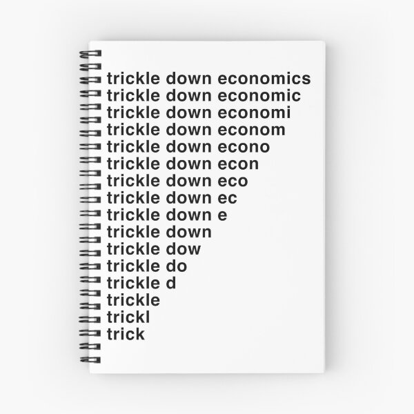 Item preview, Trickle Down Economics designed and sold by bullshirter.