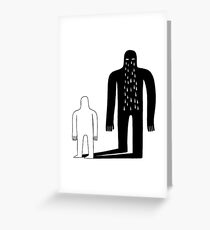 Shadow Greeting Card