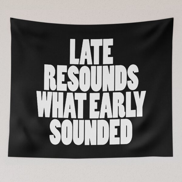 Item preview, Late resounds what early sounded v.9 designed and sold by x1brett.