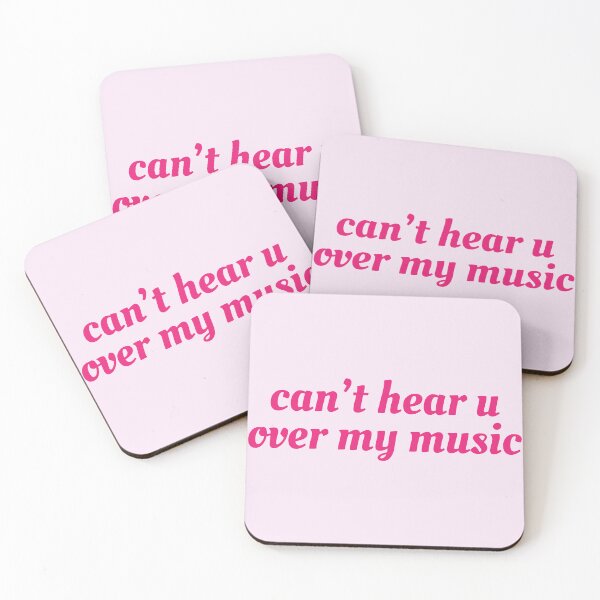 Item preview, Can't Hear U Over My Music designed and sold by angelhalos.