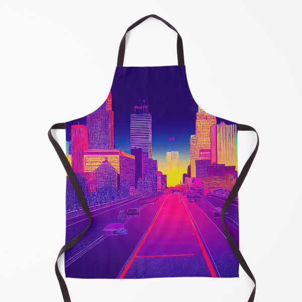 Aperçu de l'œuvre Minneapolis 2D neon créée et vendue par ComicsFactory.