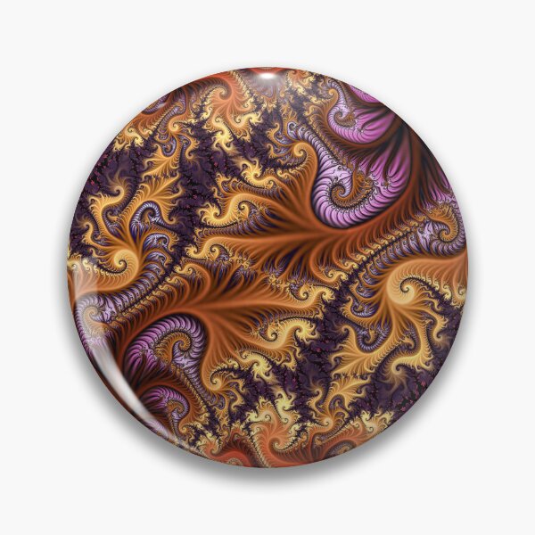 Item preview, Decorative Fractal Spirals designed and sold by pinkal.