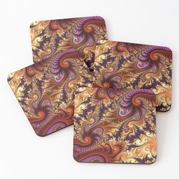 Item preview, Decorative Fractal Spirals designed and sold by pinkal.