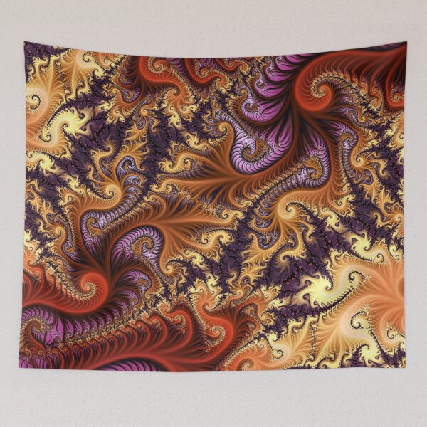 Item preview, Decorative Fractal Spirals designed and sold by pinkal.