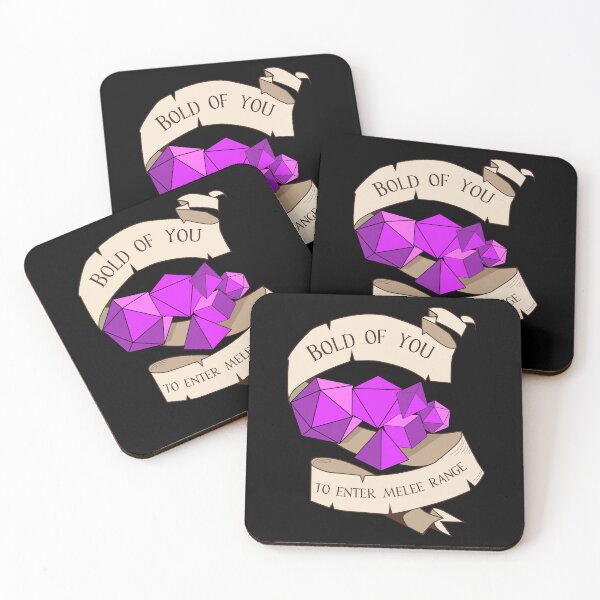 Item preview, Tabletop RPG - Games Master - Bold Of You To Enter Melee Range designed and sold by MeepleDesign.