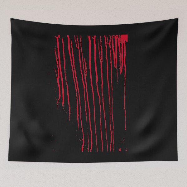 Item preview, Red color patches, re color patches abstract graphic, blood strain designed and sold by ColourTrials.