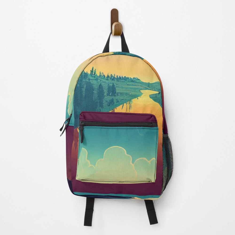 Vista previa del artículo con la obra «Mochila», diseñado y vendido por ComicsFactory.