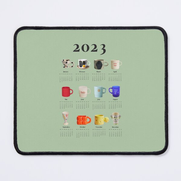 Item preview, Aesthetic Calendar for Coffee Lovers, Cup Lovers designed and sold by SerenaChoe.