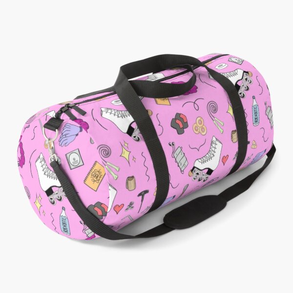 Item preview, Inline Figure Skating Cartoon Pattern - Pink designed and sold by IcyScribbles.