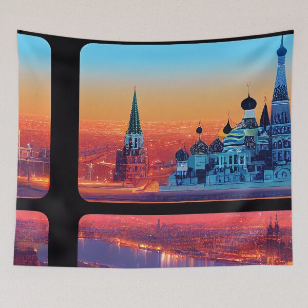 Item preview, Moscow Digital Illustration designed and sold by ComicsFactory.