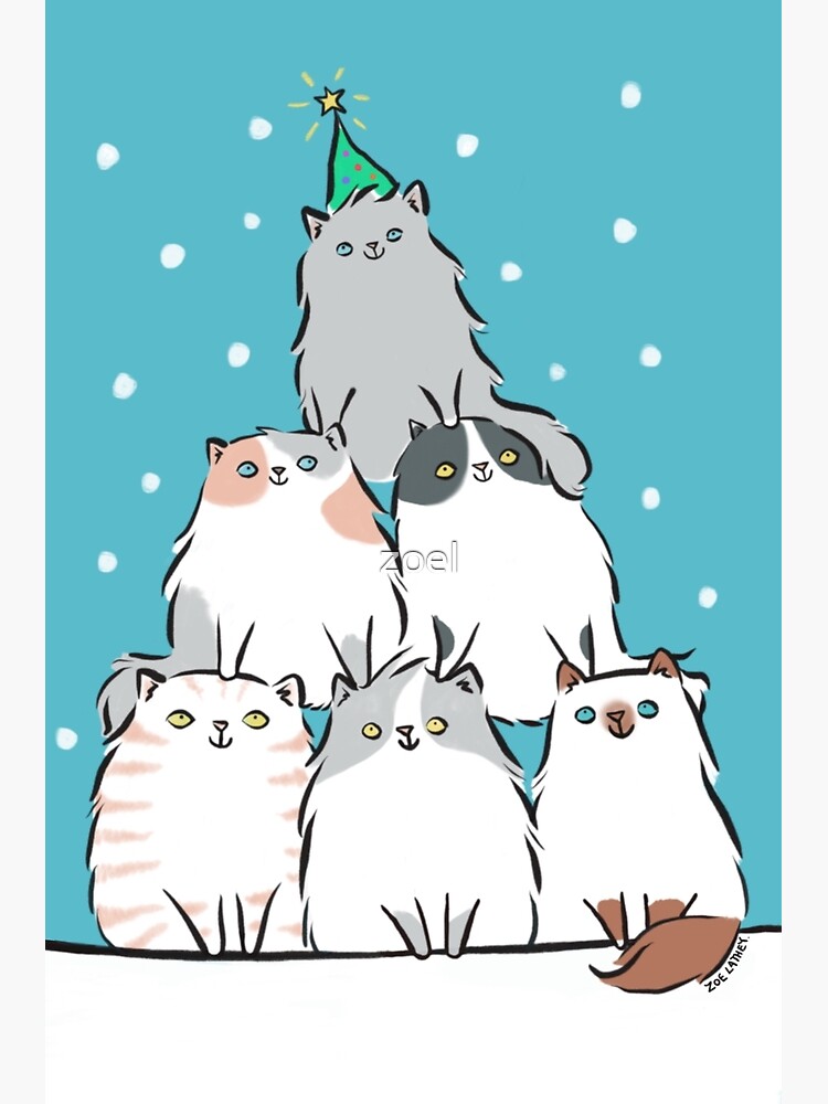 Kitty Cat Christmas Tree by zoel