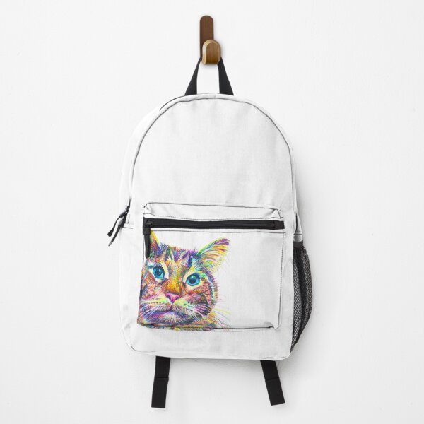 Item preview, Colorful Tabby Cat designed and sold by Kitslam Art.