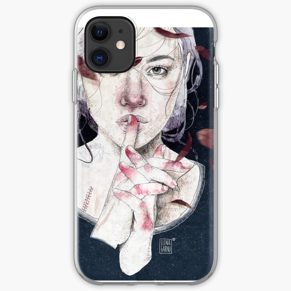 MIRROR by Elenagarnu Funda y vinilo para iPhone
