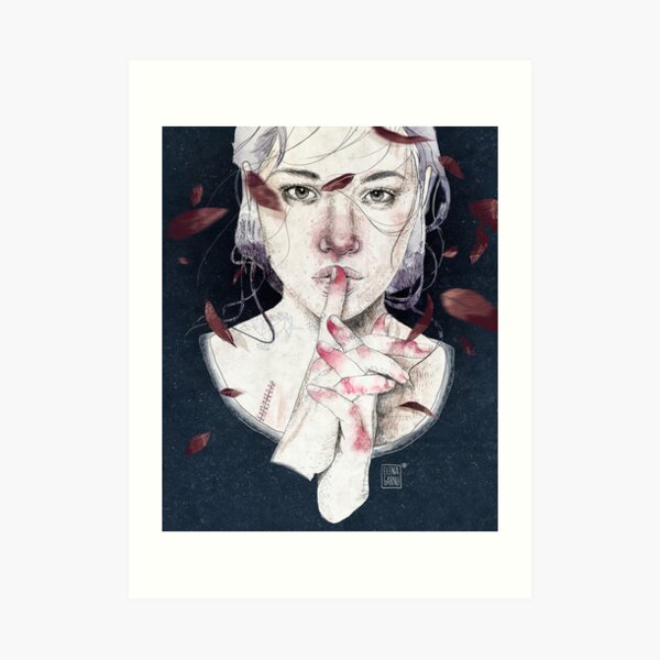 MIRROR by Elenagarnu Art Print