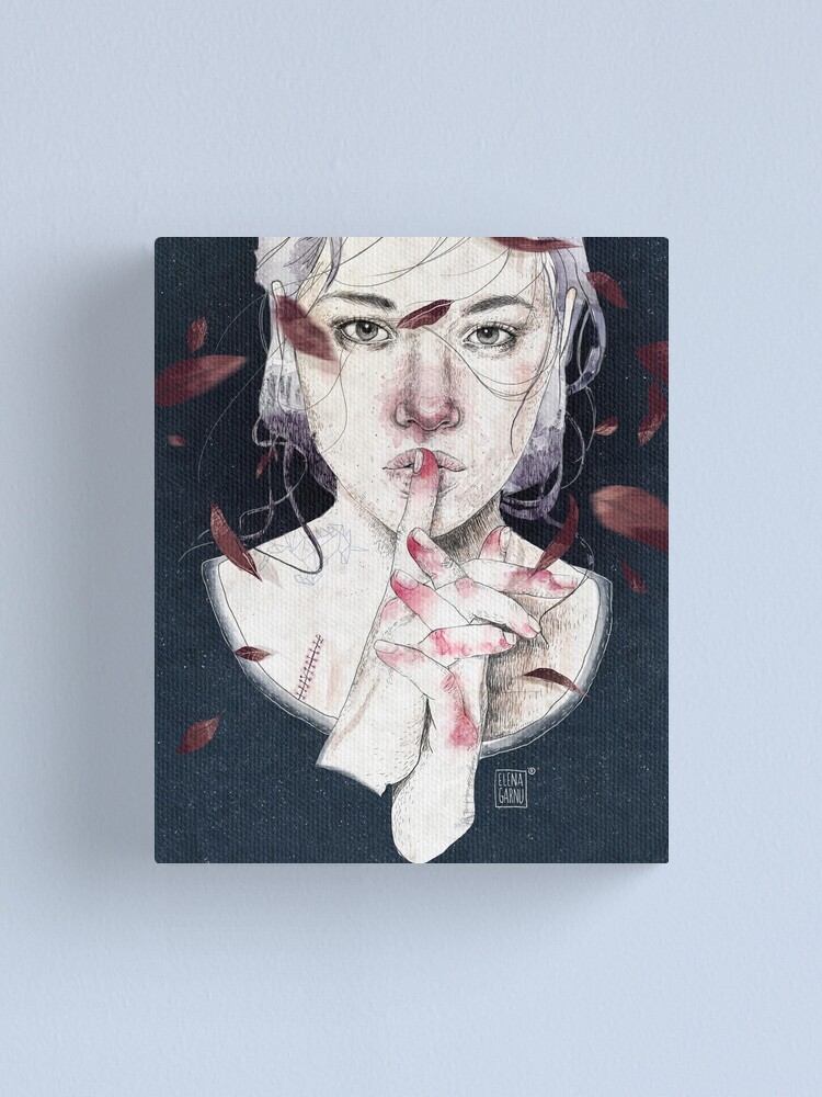 Alternate view of MIRROR by Elenagarnu Canvas Print