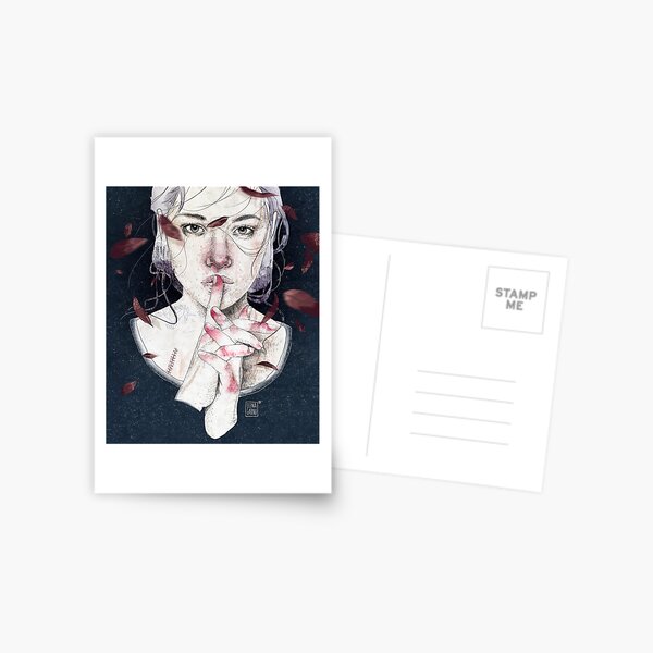 MIRROR by Elenagarnu Postcard