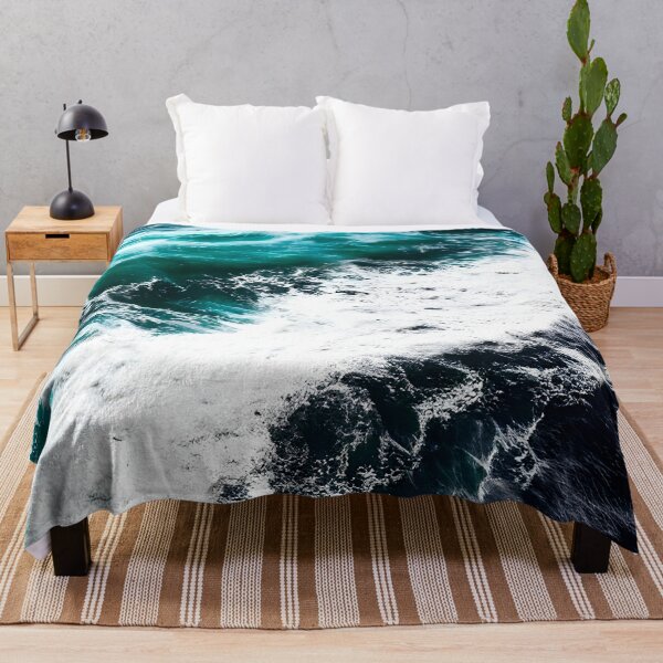 Aperçu de l'œuvre vagues bleues de l'océan #107 créée et vendue par supeart.