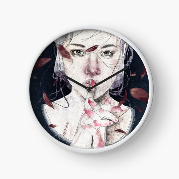 MIRROR by Elenagarnu Clock