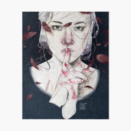 MIRROR by Elenagarnu Art Board Print