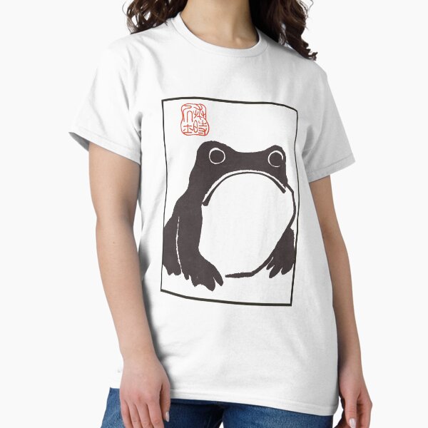 Item preview, grumpy frog Japanese matsumoto hoji designed and sold by Star5sixx.