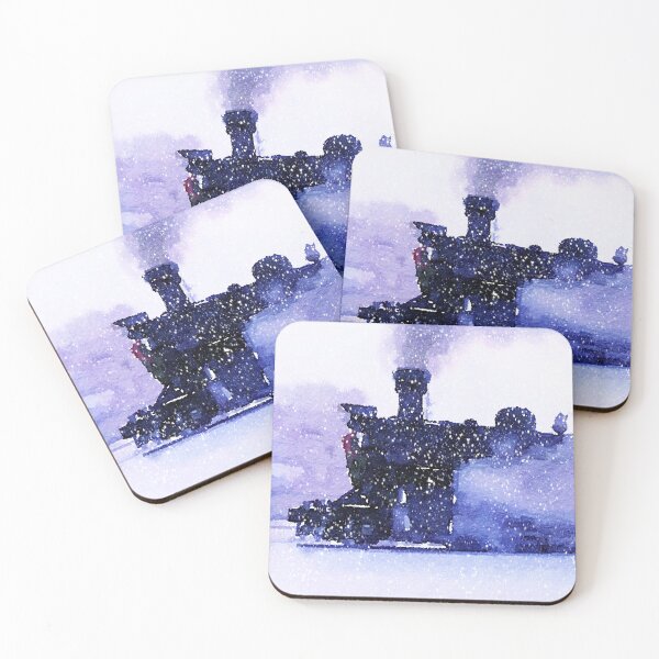 Item preview, Snow Train designed and sold by TheArtCave.