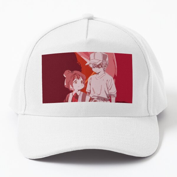 Hataraku Saibou Cells at Work Baseball Cap White Blood Cell Platelet Sun  Hat New