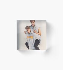 Martinez Twins Merch Acrylic Block