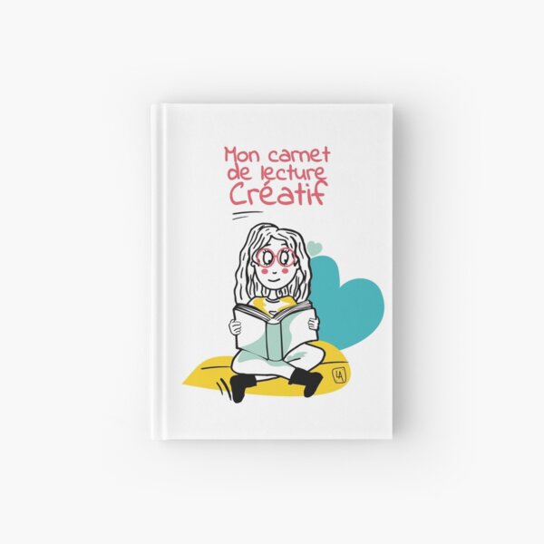 creative reading diary Hardcover Journal