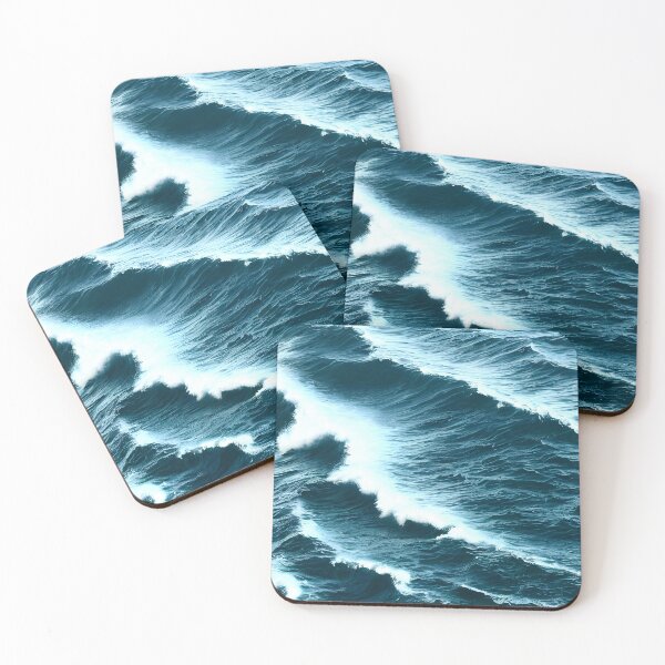 Item preview, blue ocean waves #109 designed and sold by supeart.