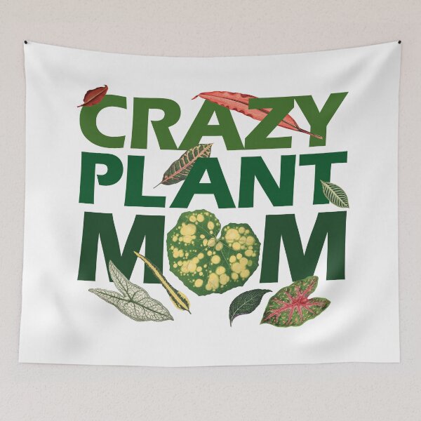 Item preview, Crazy Plant Mom designed and sold by chillaxcats.