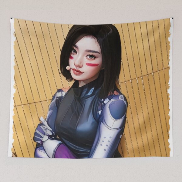 Item preview, Everglow Yiren Cosplay D.Va Vector  designed and sold by myusic.