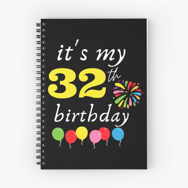 Item preview, It's My 32th Birthday designed and sold by backham-design.