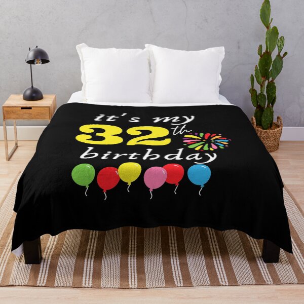 Item preview, It's My 32th Birthday designed and sold by backham-design.