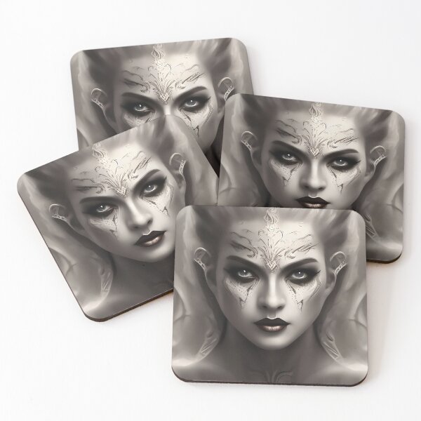Item preview, Angry beauty abstract designed and sold by Stratomi.