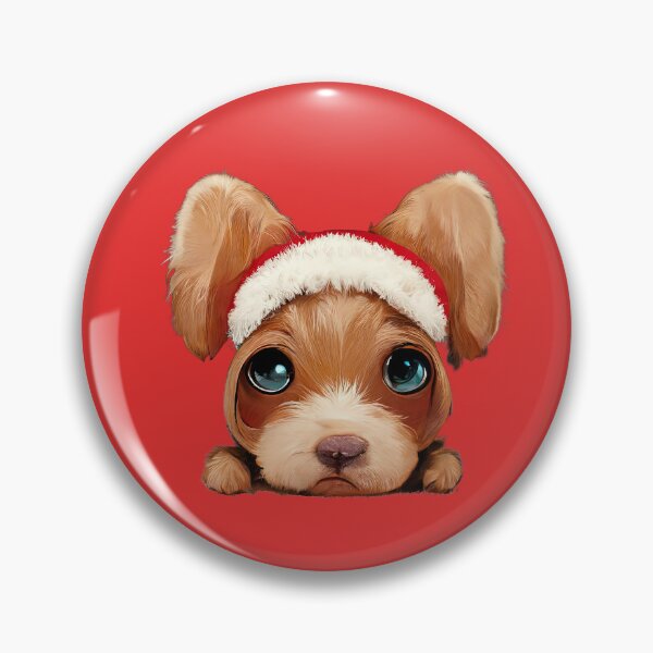 Item preview, Christmas puppy designed and sold by Chillapy.