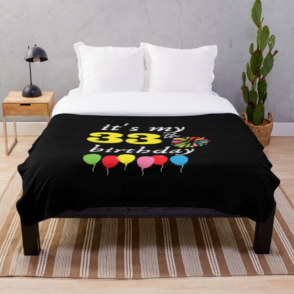 Item preview, It's My 33th Birthday designed and sold by backham-design.