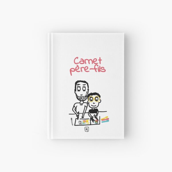 Father-son notebook Hardcover Journal