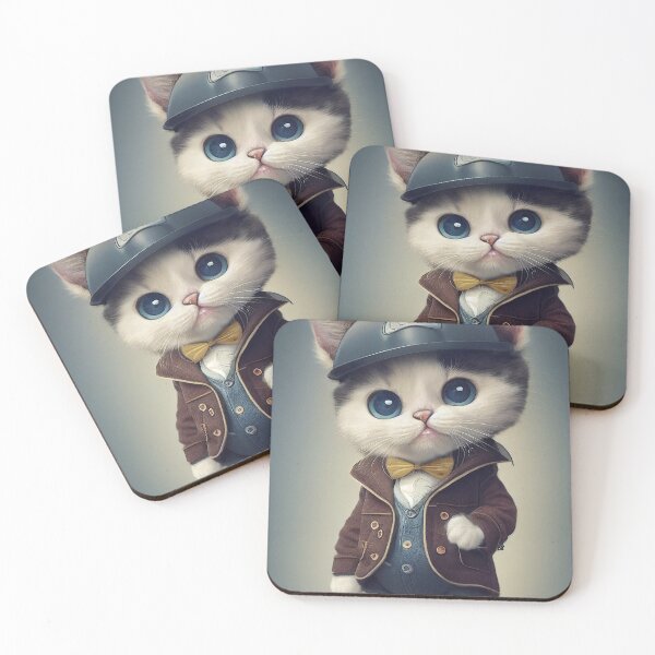 Item preview, Aviator puppy cat designed and sold by ladarkepoque.
