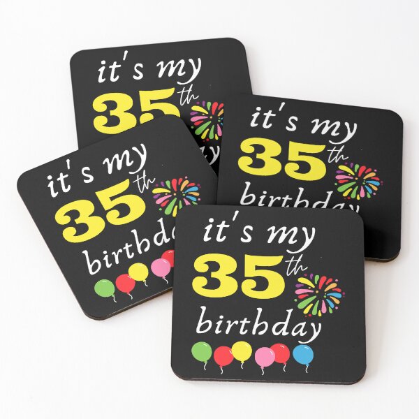 Item preview, It's My 35th Birthday designed and sold by backham-design.